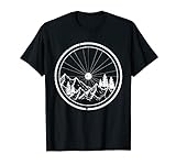 Mountainbike Shirt - MTB Fahrrad Berge T-Shirt Geschenk